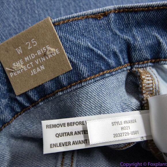 NEW Madewell The Mid-Rise Perfect Vintage Jean in Enmore Wash, 25 - Picture 15 of 16